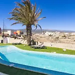 Apartamento Oasis Tenerife Con Piscina Climatizada, Cocina Exterior Y Barbacoa