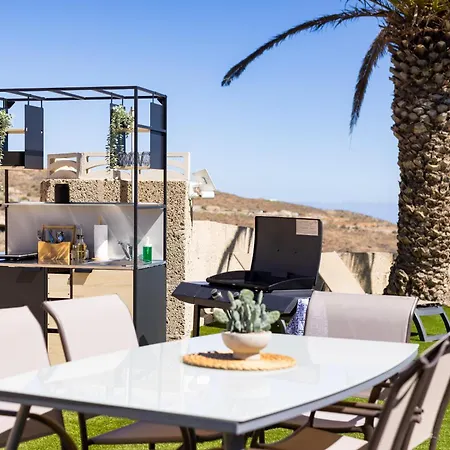 Oasis Tenerife Con Piscina Climatizada, Cocina Exterior Y Barbacoa