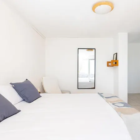 Oasis Tenerife Con Piscina Climatizada, Cocina Exterior Y Barbacoa דירה