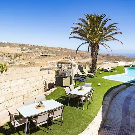 Appartamento Oasis Tenerife Con Piscina Climatizada, Cocina Exterior Y Barbacoa El Draguito