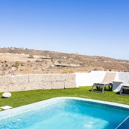 דירה Oasis Tenerife Con Piscina Climatizada, Cocina Exterior Y Barbacoa El Draguito