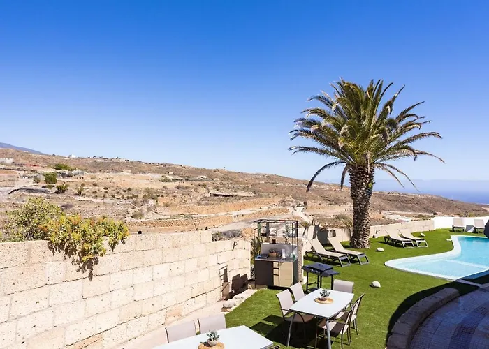 Oasis Tenerife Con Piscina Climatizada, Cocina Exterior Y Barbacoa 公寓 El Draguito