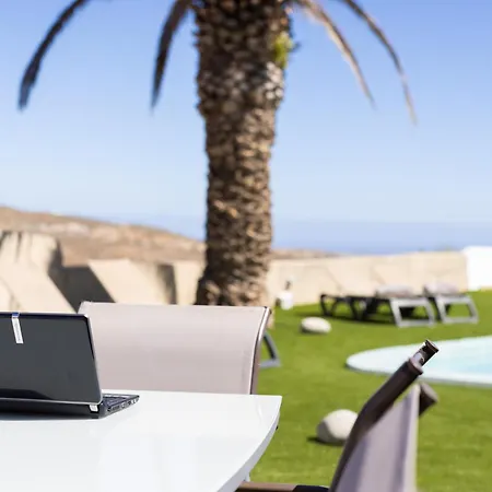 شقة Oasis Tenerife Con Piscina Climatizada, Cocina Exterior Y Barbacoa
