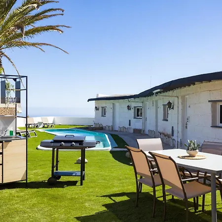 Oasis Tenerife Con Piscina Climatizada, Cocina Exterior Y Barbacoa Apartment