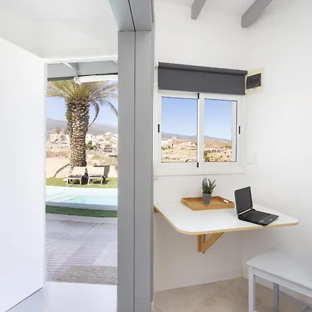 Oasis Tenerife Con Piscina Climatizada, Cocina Exterior Y Barbacoa 아파트