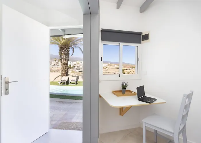 Oasis Tenerife Con Piscina Climatizada, Cocina Exterior Y Barbacoa * El Draguito