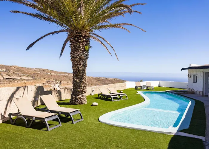 Oasis Tenerife Con Piscina Climatizada, Cocina Exterior Y Barbacoa Apartament *